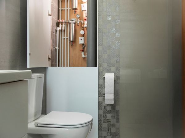 Pose sanitaires design